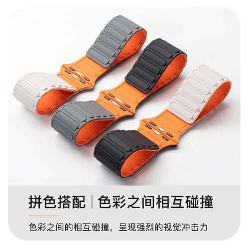 Silicone Magnetic Strap S8 Premium Fashion Design