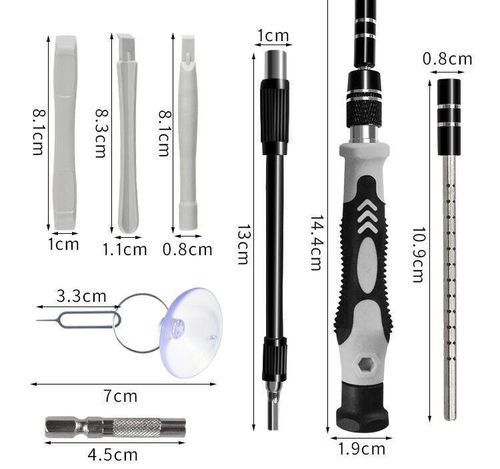 115-in-1 Multi-Function Screwdriver Set Mobile Phone, Laptop, and Home Appliance Repair Tool