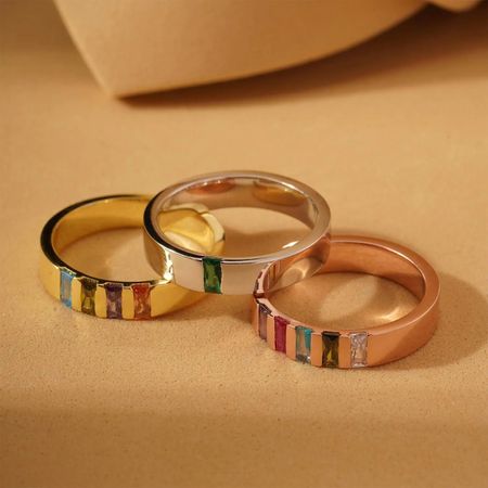🎁The Ultimate Christmas Gifts for mother and Grandma - ✨ 💎✨ Customizable Family Birthstone Ring