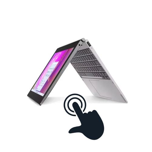 Lenovo Renewed IdeaPad D330 2in1 Laptop 10.1 Touchscreen 4GB RAM 64GB SSD Intel Celeron WiFi Webcam Free Mouse