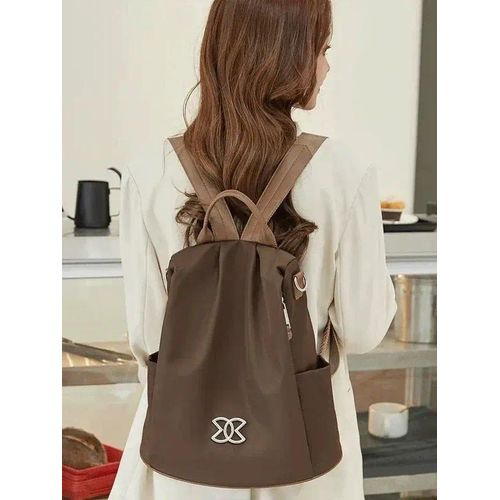 Black Anti-Theft Large Capacity Oxford Shoulder Bag