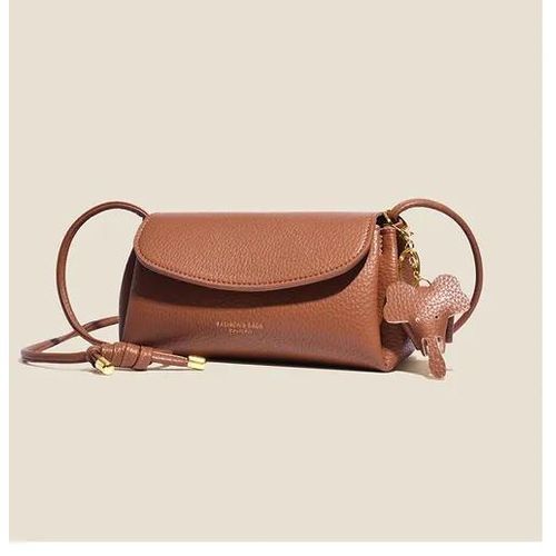 Cocoa Tote Korean-Butter Leather w Curated Vibe Must-Have Mood