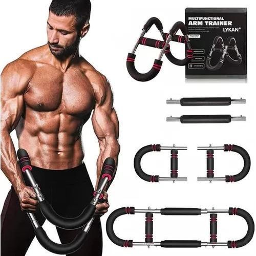 Saker Twister Arm Trainer, 40-100lb Adjustable Chest Workout Equipment, Arm Trainer, Twister Arm Trainer, Portable Power Twister Bar