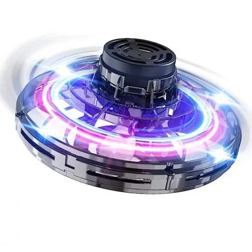 Flying Saucer Toy Gyro Ball: Inductive Suspension Fingertip Decompression Gyro