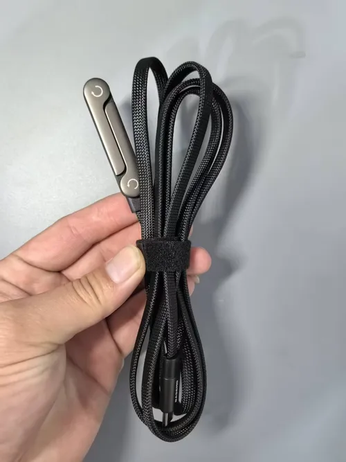 Original! Basemo Invisible Holder Charger Cable with Stand
