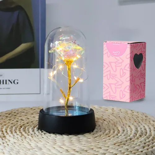 LED Galaxy Rose Artificial Flowers