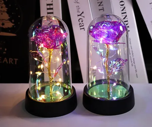 LED Galaxy Rose Artificial Flowers