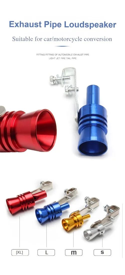 Car modification turbo whistle