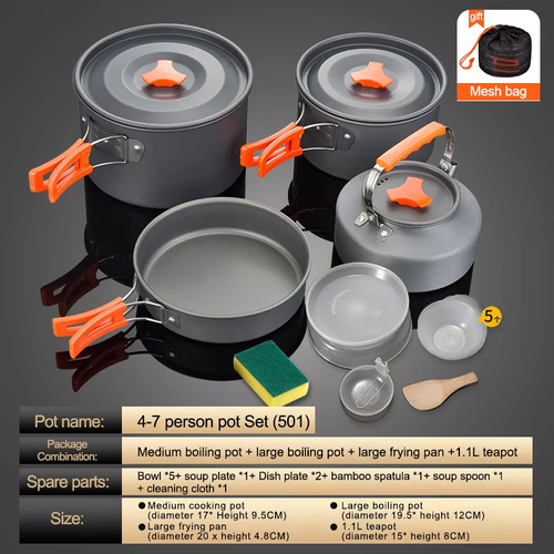 Outdoor cooking set (4 pieces)