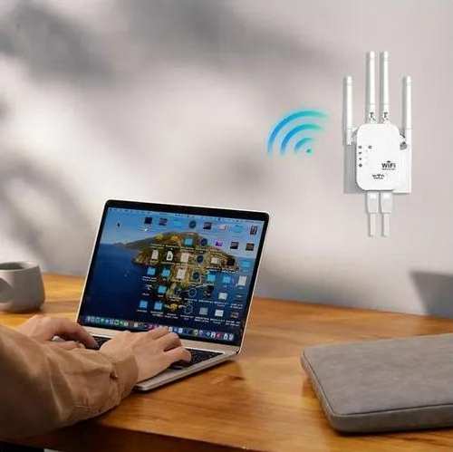 WiFi Repeater 2025 - Dual Band 2.4GHz.5GHz, 300Mbps, White