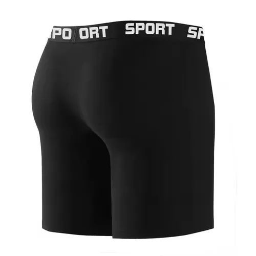 Fahion 5 items- New SPORT men's sports boxer shorts mid-rise boxer shorts high stretch shorts