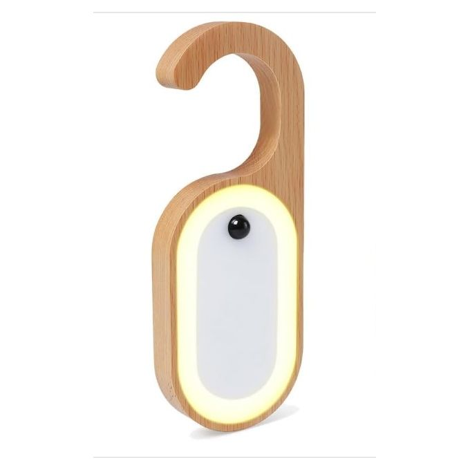 LED Light with Wooden Handle