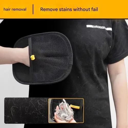 Electric hair removal gloves two-way brush sticky hair removal artifact