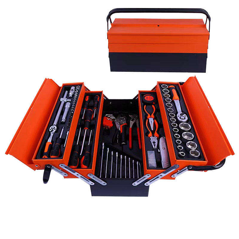 Orange toolbox