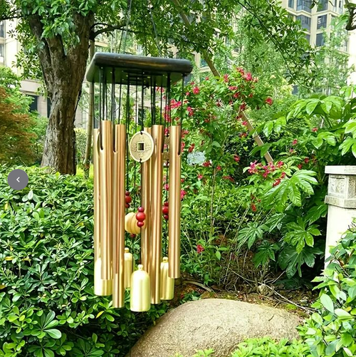 Extra-Large Copper Bell Wind Chimes