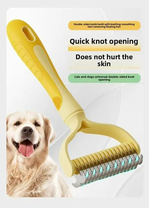 Pet Double-Sided Matted Hair Comb
