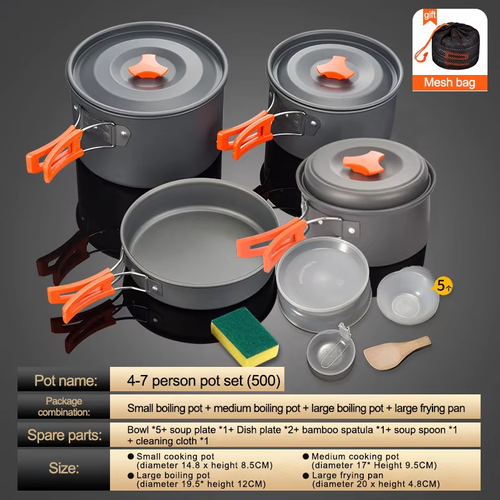 Outdoor cooking set (4 pieces)