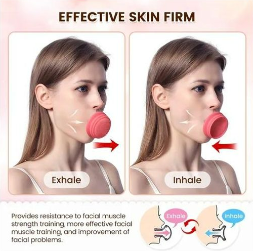 Facial masseter muscle trainer muscle exerciser facial nasolabial folds double chin face lifting and firming small V face shape