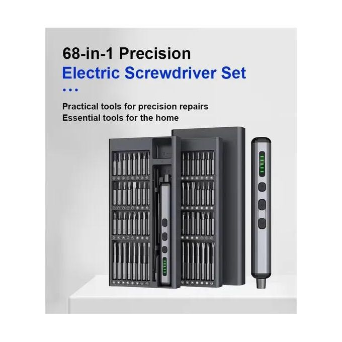 68 in 1 Precision Electric Screwdriver Set