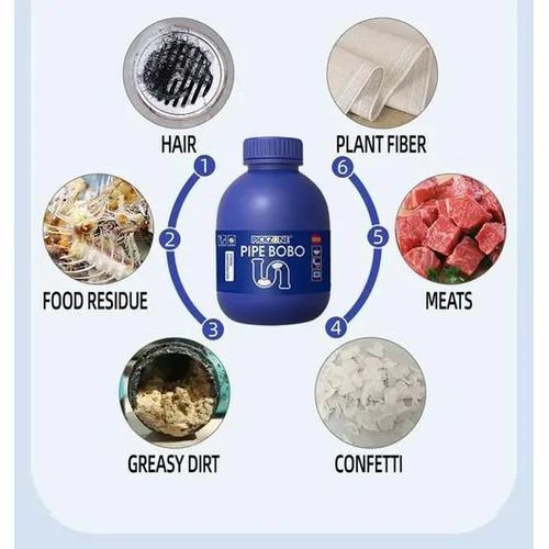 PICKZONE Drain Cleaner - Powerful Drain Cleaner(A bottle of 300 grams)