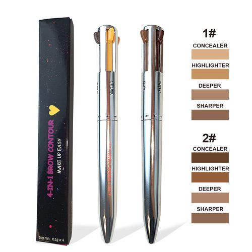 Multi-color eyebrow pencil