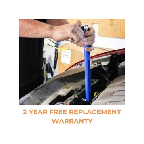 2-in-1 Ratchet Offset Extension Wrench - 180° Swivel, High Torque, Durable Metal, 3 Adapters for Tight Spaces