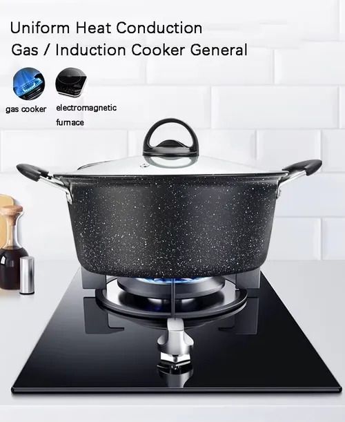 3-piece non-stick cookware set, best-selling soup pot, wok, frying pan, and cookware set