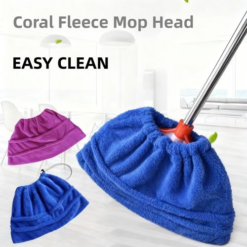 Super Absorbent Cleaning Cloth Covers - Set of 3 for Lazy Broom Mop - Multi Color