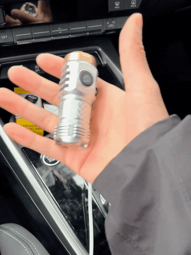 Upgrade Your Adventures! Get the German Three-eyed Monster Mini Flash Super Power Flashlight Now & Shine Brightly in Style