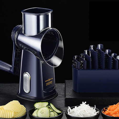 3 in 1 Hand-operated Fast Potato Slicer Machine Cutter Multi-functional Vegetable Chopper and Slicer