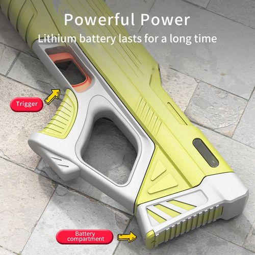 2025 New Upgraded Pools Water Fun High Quality Squirt Gun Kids Outdoor Electric Automatic Water Gun With Digital Display Screen