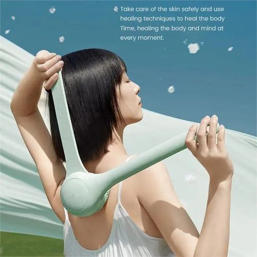 Double Handle Electric Rotary Multifunctional Waterproof Bath Brush Rubbing Gadget Scrubbing Towel