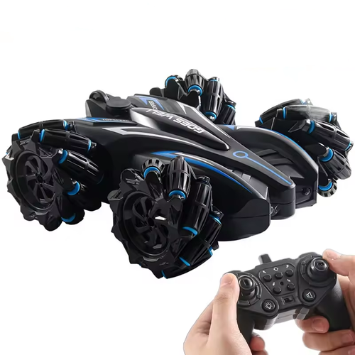 2.4G Juguetes High Speed Stunt Drift Car Climbing Remote Control Toy With Lights 360 Degree RC Stunt Car