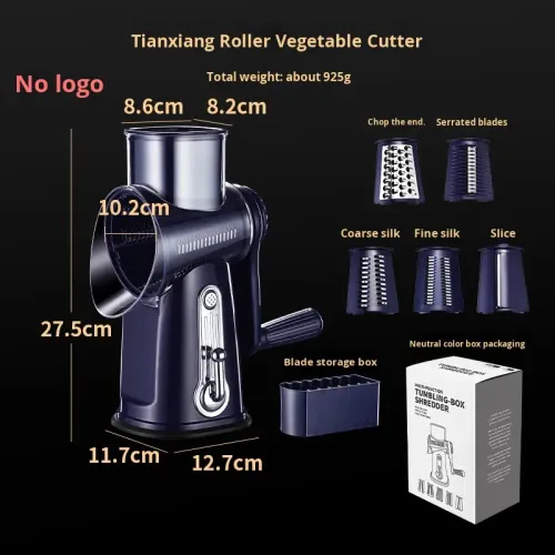 3 in 1 Hand-operated Fast Potato Slicer Machine Cutter Multi-functional Vegetable Chopper and Slicer