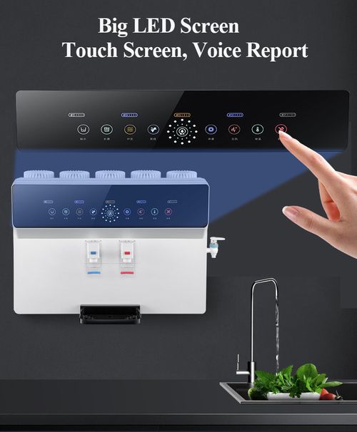 Household Water Purifier with Hot Water Function RO Reverse Osmosis Five-stage Filtration Drinking Water Machine
