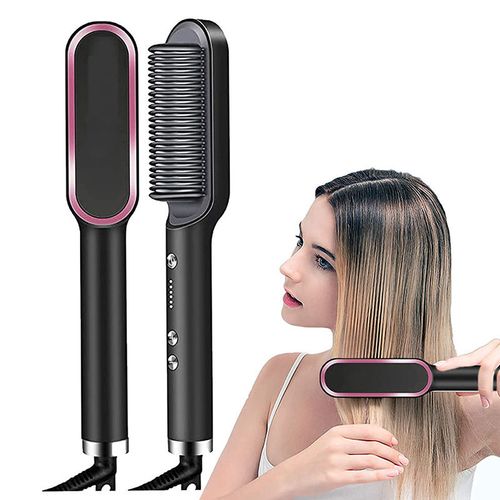 Customized High Quality Hair Straightener Brush Professional Hair Straightener Hot Hair Straightener Hot Comb