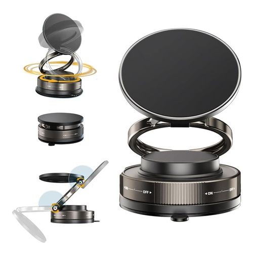 🔥 Última Oferta Especial, 51% de Desconto 🔥 - Suporte de Celular com Sucção a Vácuo Ajustável 360°