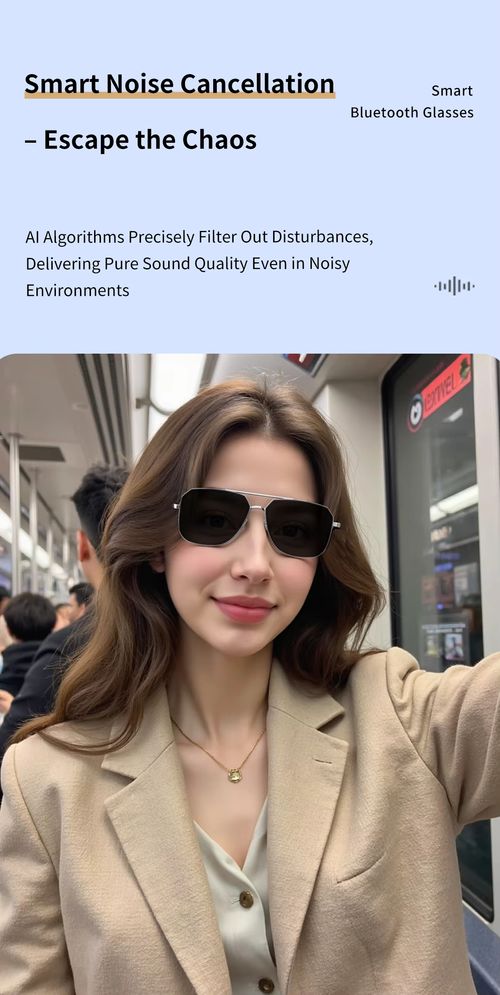 Óculos de sol inteligentes Bluetooth IA nova geração com lentes polarizadas