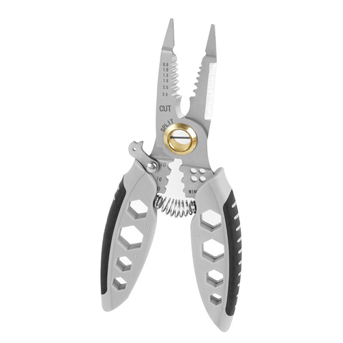 7-inch multi-functional wire stripping and splitting pliers