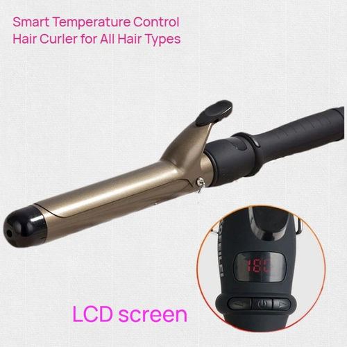 Professional hair curling iron
