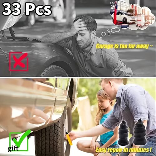 Tire repair nail