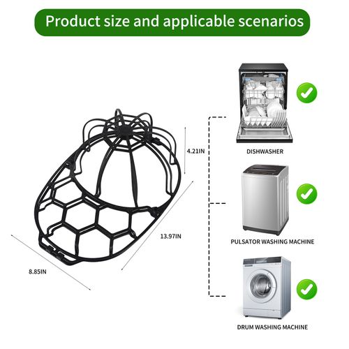 cap washer baseball cap washer 3-in-1 cap washer hat protector rack