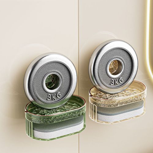 Luxury-light sponge soap dish