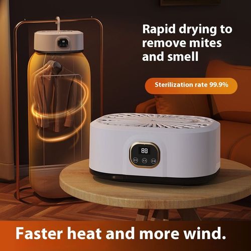 Portable Household Small Drying Machine Baby Clothes Dormitory Foldable Display Screen Dryer