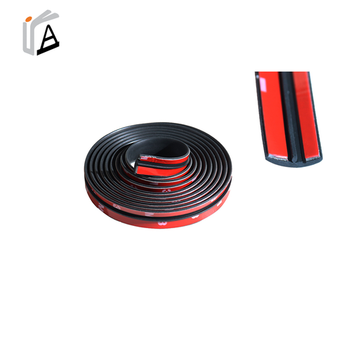 Automobile weatherstripping, front windshield and sunroof sound-insulating and waterproof strips