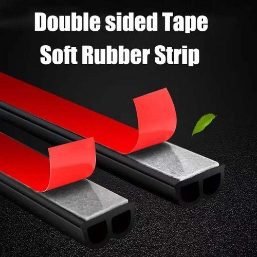 Rubber B Shape Weatherstrip 10Meters Rubber Seals Trunk Car Door Seal Strip