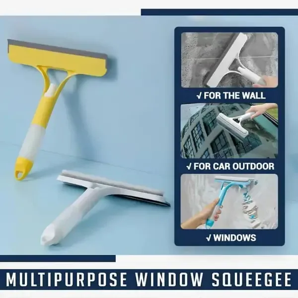3-in-1 window cleaning scraper