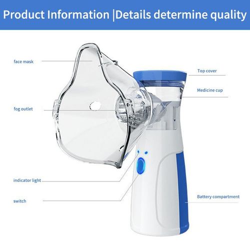 Handheld Nebulizer – Ultrasonic Household Atomizer, USB Rechargeable