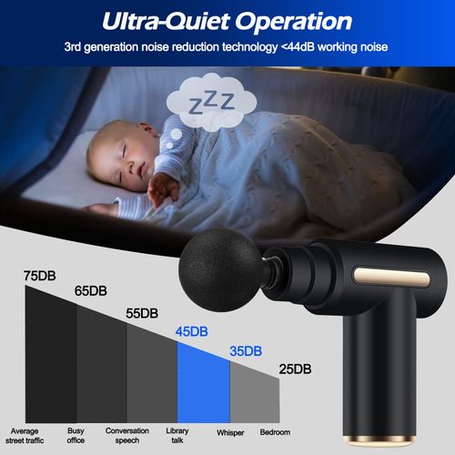 2025 Best Seller Rechargeable Deep Tissue Small Muscle Gun Massager Portable Electric Facial Body Percussion Mini Massage Gun