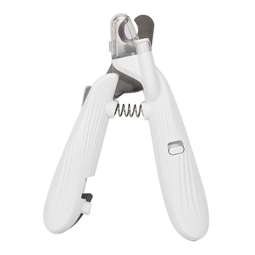 LED Light Pet Nail Clippers for Dogs and Cats Battery - Powered Pet Nail Clippers Easy Cleaning for Grooming